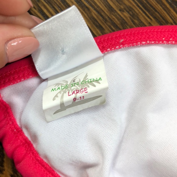 Island World Apparel Swim Island World Apparel Hot Pink String